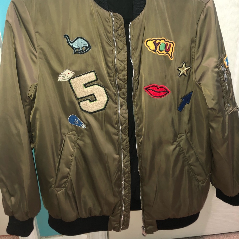 Forever 21 bomber jacket